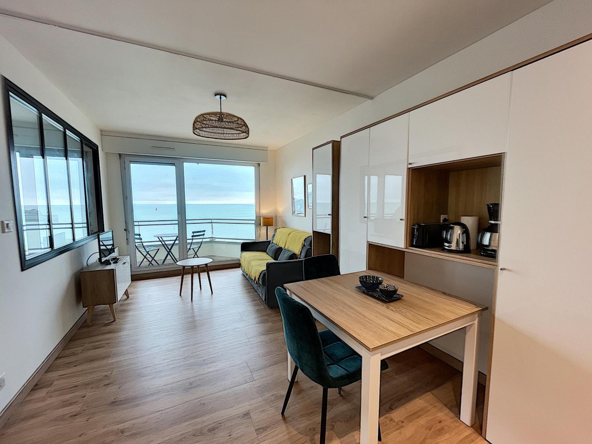 Charmant T2 En Front De Mer, 4 Pers., Ascenseur, Garage, Wi-Fi - Fr-1-361-383 Granville Exterior photo